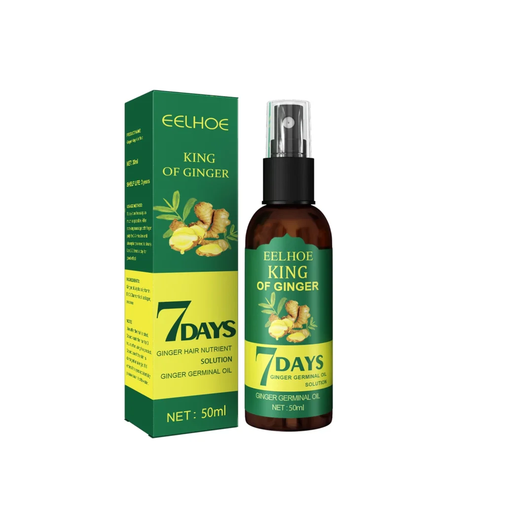 Huile Spray capillaire au gingembre EELHOE