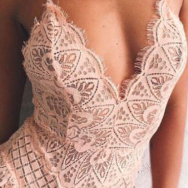 Corset Dentelle <br> Body Rose