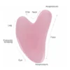 Rouleau de jade en résine rose