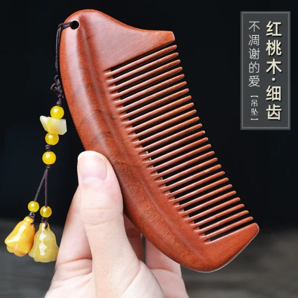 Peigne classique en ébène naturel pour enfants