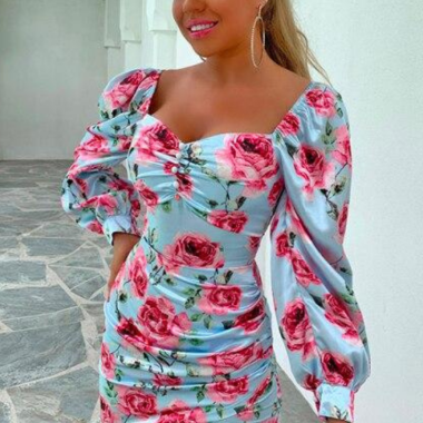 Robe Corset <br> Manches Longues