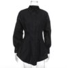 Robe Chemise <br> Corset noir