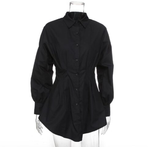 Robe-chemise-corset-noir.jpg Robe Chemise <br> Corset noir