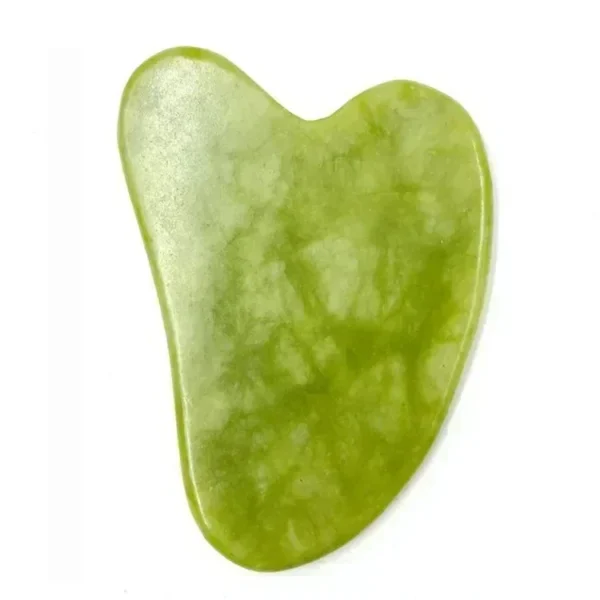 Rouleau de jade naturel pour le visage (Gua Sha)