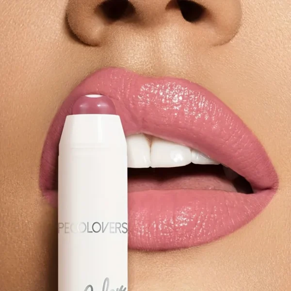 Rouge à lèvres nude en forme de sandwich,