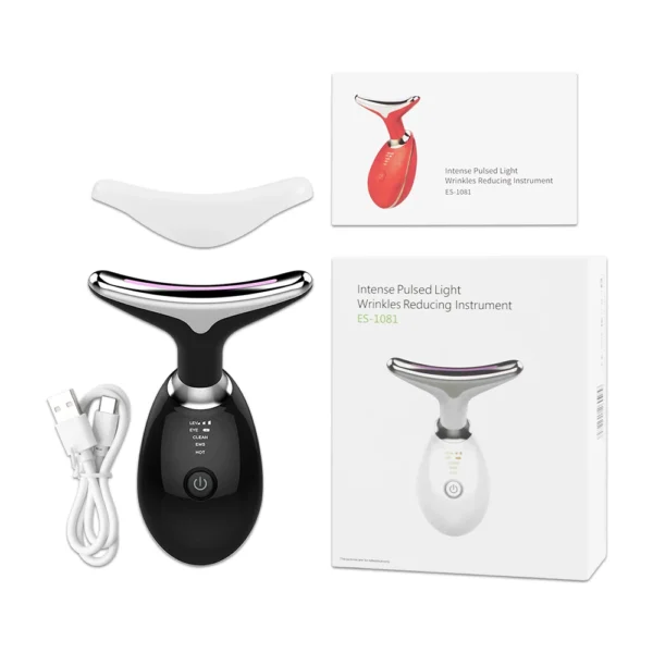 Appareil de massage facial à microcourants EMS