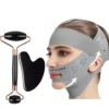 Rouleau de massage facial et outil Gua Sh