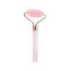 Rouleau de massage facial en quartz rose