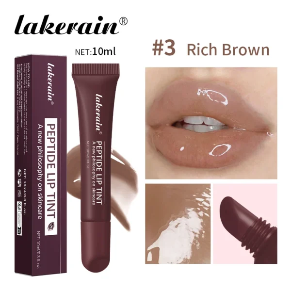 Gloss à lèvres effet miroir , huile hydratante