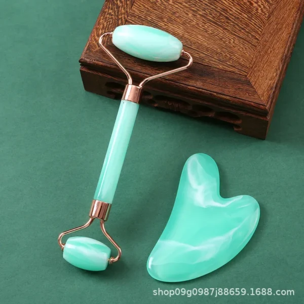 Rouleau Gua Sha pour le visage, le cou et les yeux