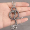 Collier pendentif serpent Viking Creative