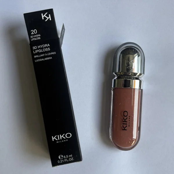 Gloss à lèvres liquide 3D KIKO, transparent