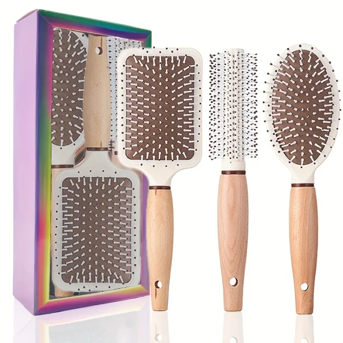S126b8d86d8e243c389f6717b476ce087w.webp Brosse à cheveux avec manche en bois