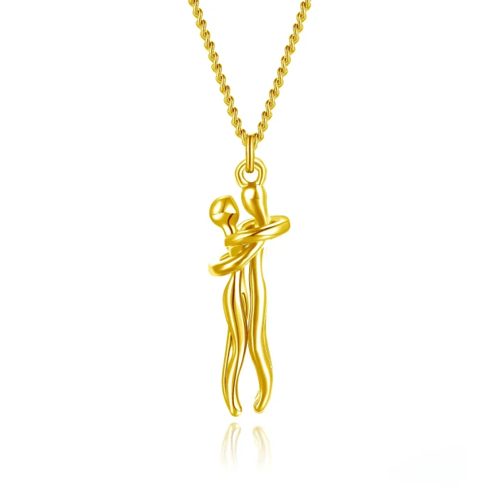 S129814d82fd34a1fa95c75c31cc1d9f38.webp Collier pendentif en acier inoxydable pour un couple