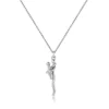 Collier pendentif en acier inoxydable pour la fête des mères