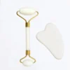 Rouleau de jade naturel pour le visage (Gua Sha)