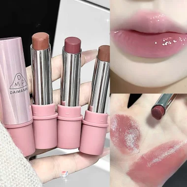 Rouge à lèvres hydratant naturel rose brun