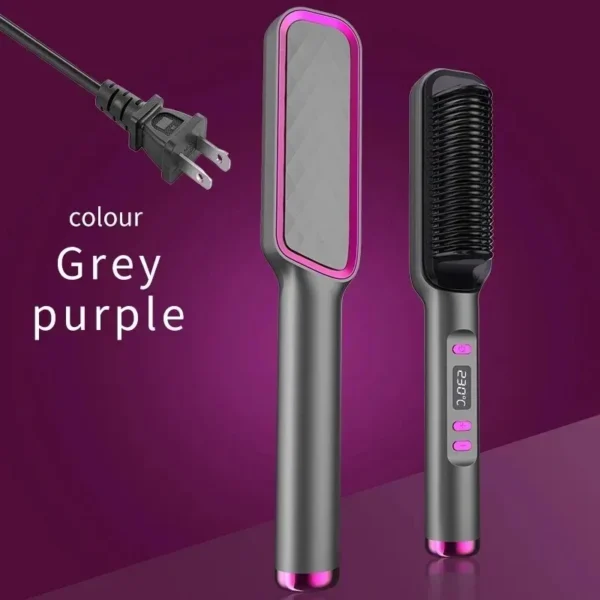 Brosse lissante chauffante, lisseur électrique