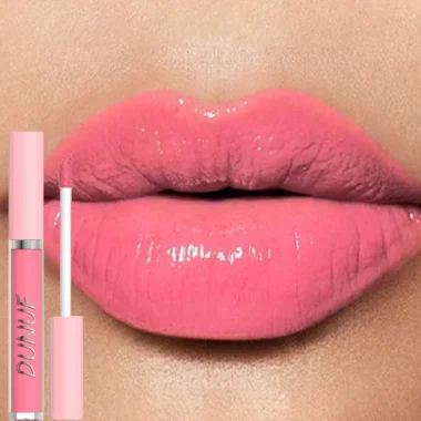 Glaze Miroir Rose Nude Brun 16 Couleurs Gloss à Lèvres