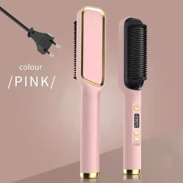 Brosse lissante chauffante, lisseur électrique