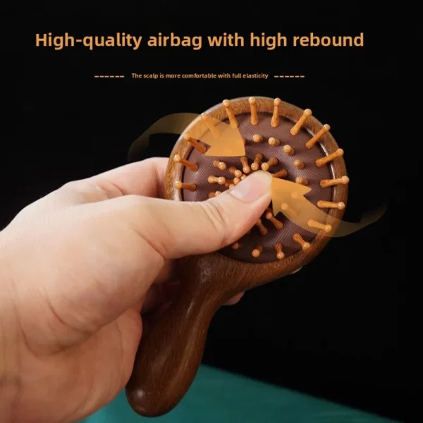Brosse de massage du cuir chevelu