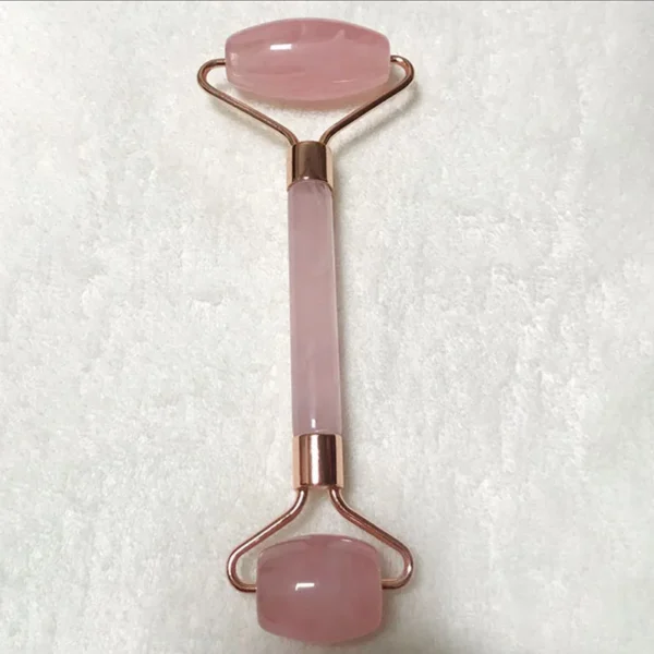 Rouleau de jade en résine rose