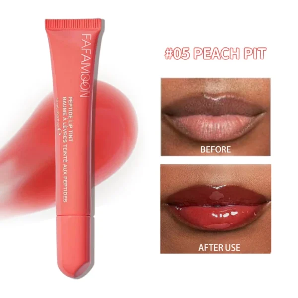 Gloss rouge à lèvres hydratant transparent