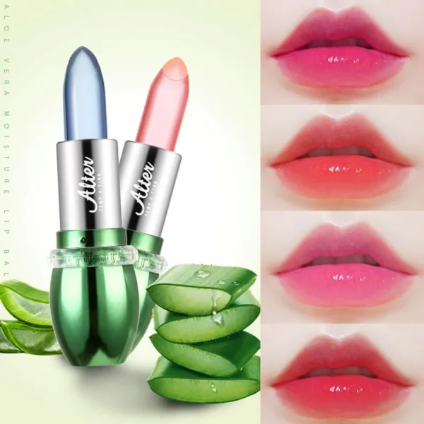 Rouge à lèvres à l'aloe vera, teinte pour les lèvres