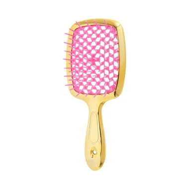 Brosse à dents larges et creuses pour cheveux