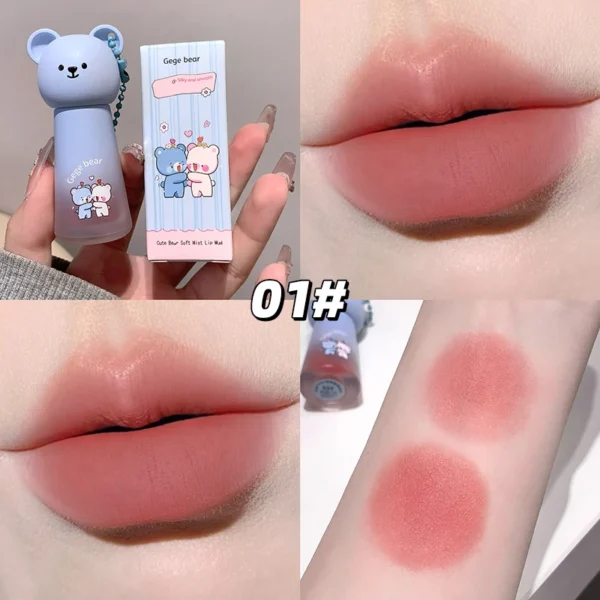 Gege Bear, gloss mat rouge-brun