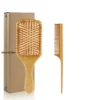 Ensemble brosse et peigne en bambou