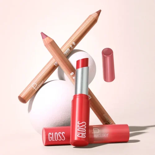 S27dd463181a54eeea9b9257c8d1f5a9cb.webp Coffret cadeau huile à lèvres Pudaier Lip Line Wet Gloss