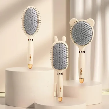 Brosse à cheveux mignonne avec coussin d'air