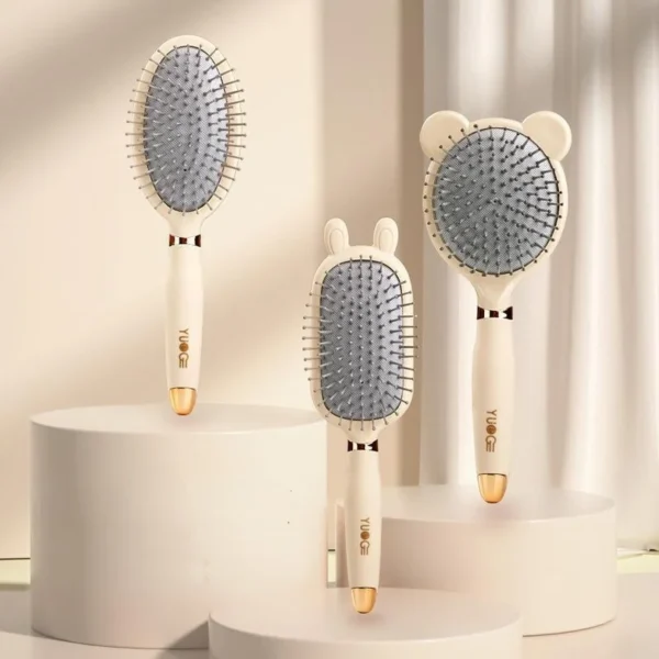 Brosse à cheveux mignonne avec coussin d'air
