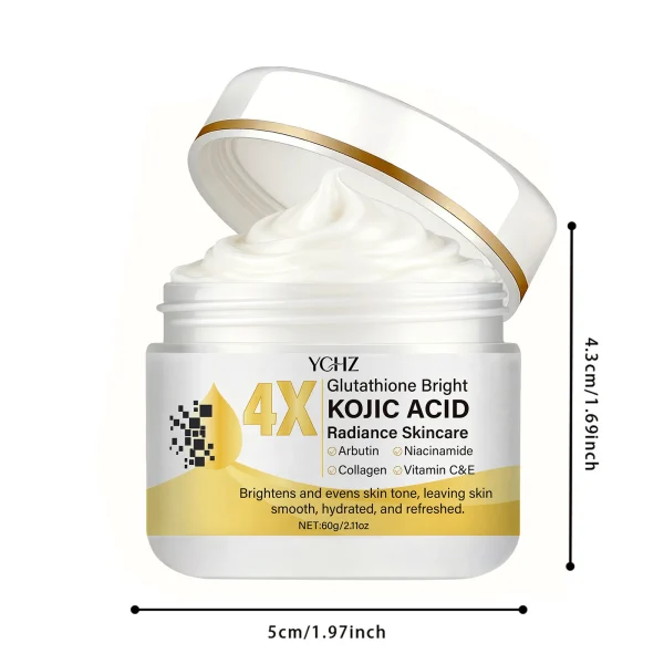 S29e82de293c3410d9581146956fc38746.webp Crème visage à l'acide kojique, unifie le teint