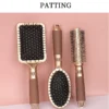 Brosse démêlante à airbag pour le cuir chevelu
