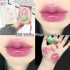 Gloss à lèvres en forme de courgette naturel