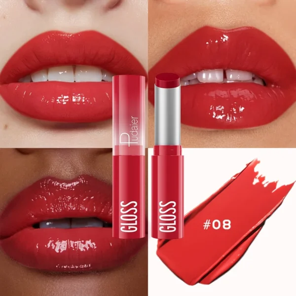 Rouge à lèvres waterproof avec effet miroir