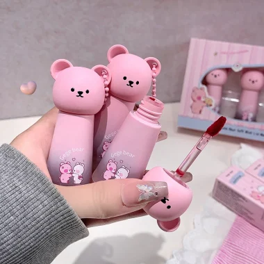 Gege Bear, gloss mat rouge-brun