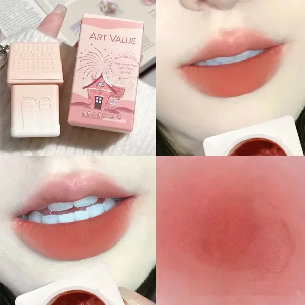 Porte-clés ours mignon, gloss à lèvres