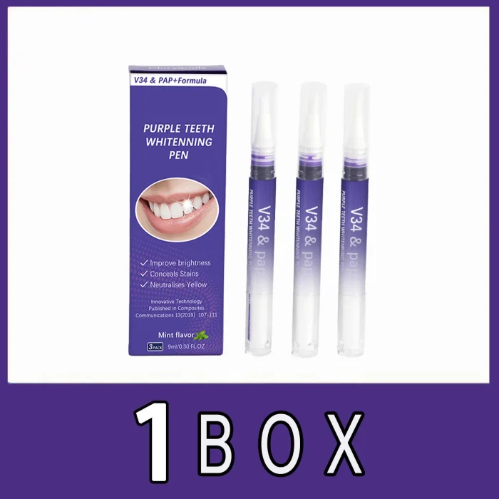S34ddf1c823274d2abc9b7d3bdac311f4u.webp Stylo blanchissant instantané violet pour les dents