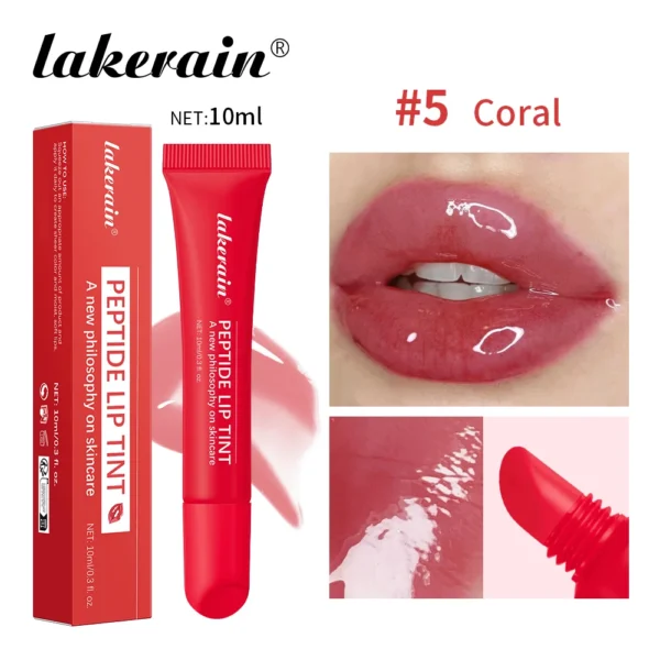 Baume à lèvres en tube souple, rouge à lèvres
