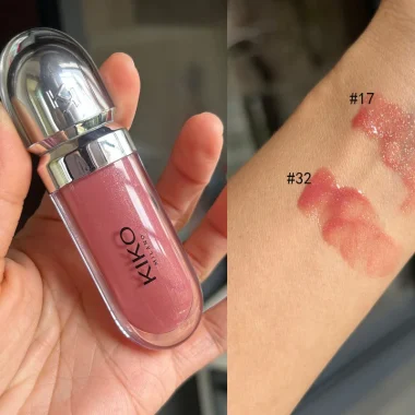 Kiko 3D Hydra LipGloss Blush waterproof longue