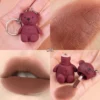 Porte-clés ours mignon, gloss à lèvres