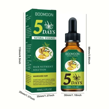 Huile capillaire pour la croissance des cheveux