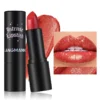 Rouge à lèvres pailleté diamant hydratant