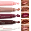 Gloss à lèvres nude marron repulpant
