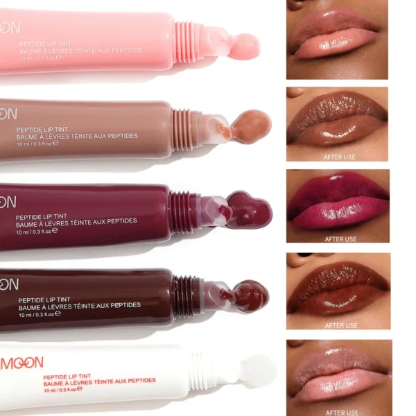 Gloss à lèvres nude marron repulpant