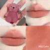 Porte-clés Lèvres Ours Mignon Gloss à Lèvres