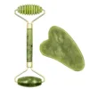 Rouleau de jade naturel pour le visage (Gua Sha)